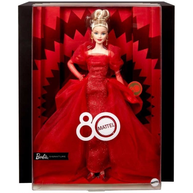 BARBIE ΣΥΛΛΕΚΤΙΚΗ MATTEL 80 ΧΡΟΝΙΑ BARBIE ΣΥΛΛΕΚΤΙΚΗ MATTEL 80 ΧΡΟΝΙΑ
