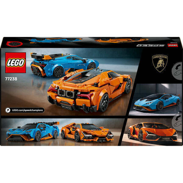 LEGO SPEED CHAMPIONS LAMBORGHINI REVUELTO & HURACAN STO (77238) LEGO SPEED CHAMPIONS LAMBORGHINI REVUELTO & HURACAN STO (77238)