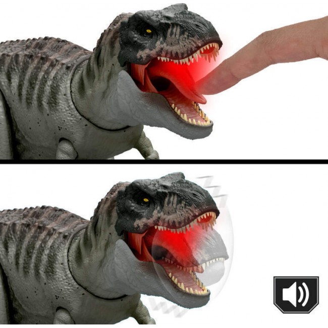 JURASSIC WORLD REBIRTH POWER DEVOUR - T-REX ΜΕ ΕΠΑΝΑΛΑΜΒΑΝΟΜΕΝΟ ΔΑΓΚΩΜΑ ΚΑΙ ΗΧΟΥΣ (JCH02) JURASSIC WORLD REBIRTH POWER DEVOUR - T-REX ΜΕ ΕΠΑΝΑΛΑΜΒΑΝΟΜΕΝΟ ΔΑΓΚΩΜΑ ΚΑΙ ΗΧΟΥΣ (JCH02)