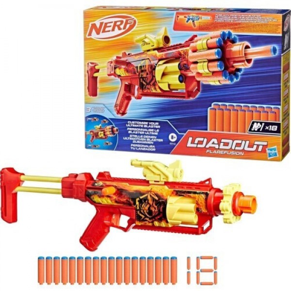 NERF ΕΚΤΟΞΕΥΤΗΣ LOADOUT FLAREFUSION (G3142)