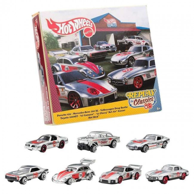 HOT WHEELS ΑΥΤΟΚΙΝΗΤΑΚΙΑ 80 ΧΡΟΝΙΑ ΣΕΤ ΤΩΝ 7 HOT WHEELS ΑΥΤΟΚΙΝΗΤΑΚΙΑ 80 ΧΡΟΝΙΑ ΣΕΤ ΤΩΝ 7