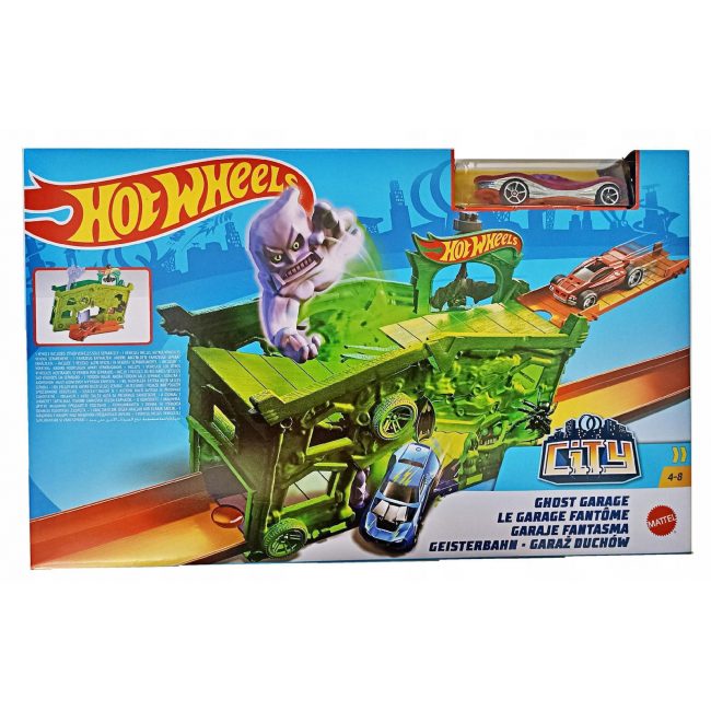 HOT WHEELS ΑΝΑΔΙΠΛΟΥΜΕΝΗ ΠΙΣΤΑ - GHOST GARAGE (FJN38)