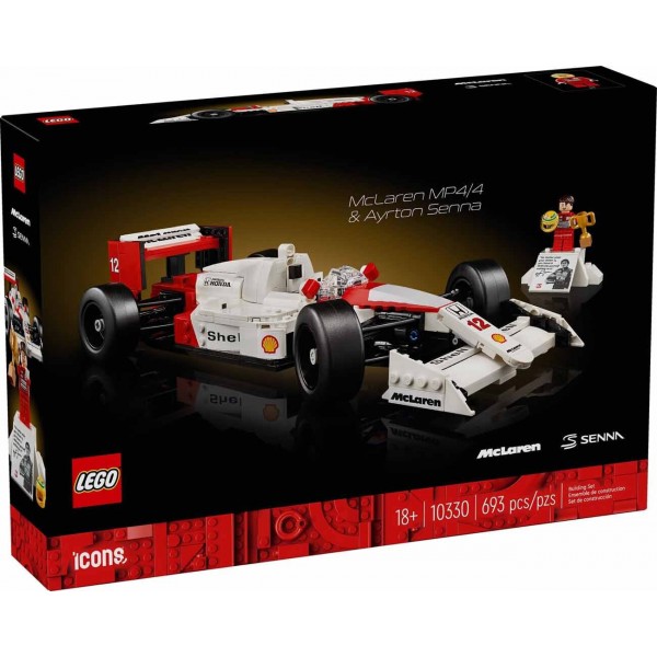 LEGO ICONS MCLAREN MP4/4 & ʼΙΡΤΟΝ ΣΕΝΑ (10330)