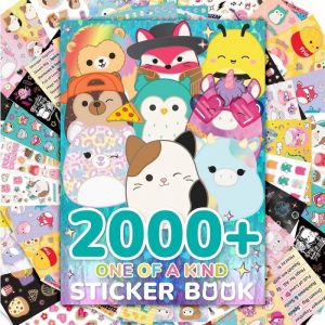 SQUISHMALLOWS STICKER BOOK 2000+ ΑΥΤΟΚΟΛΛΗΤΑ HG224701 SQUISHMALLOWS STICKER BOOK 2000+ ΑΥΤΟΚΟΛΛΗΤΑ HG224701