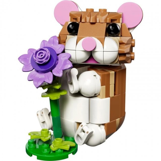 LEGO CREATOR ΧΑΡΙΤΩΜΕΝΟ ΧΑΜΣΤΕΡ ΜΕ ΛΟΥΛΟΥΔΙ (31376) LEGO CREATOR ΧΑΡΙΤΩΜΕΝΟ ΧΑΜΣΤΕΡ ΜΕ ΛΟΥΛΟΥΔΙ (31376)