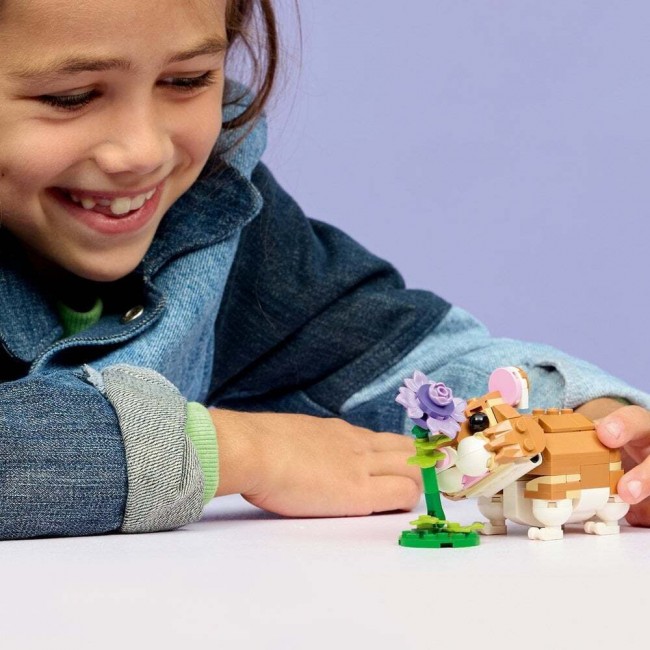 LEGO CREATOR ΧΑΡΙΤΩΜΕΝΟ ΧΑΜΣΤΕΡ ΜΕ ΛΟΥΛΟΥΔΙ (31376) LEGO CREATOR ΧΑΡΙΤΩΜΕΝΟ ΧΑΜΣΤΕΡ ΜΕ ΛΟΥΛΟΥΔΙ (31376)