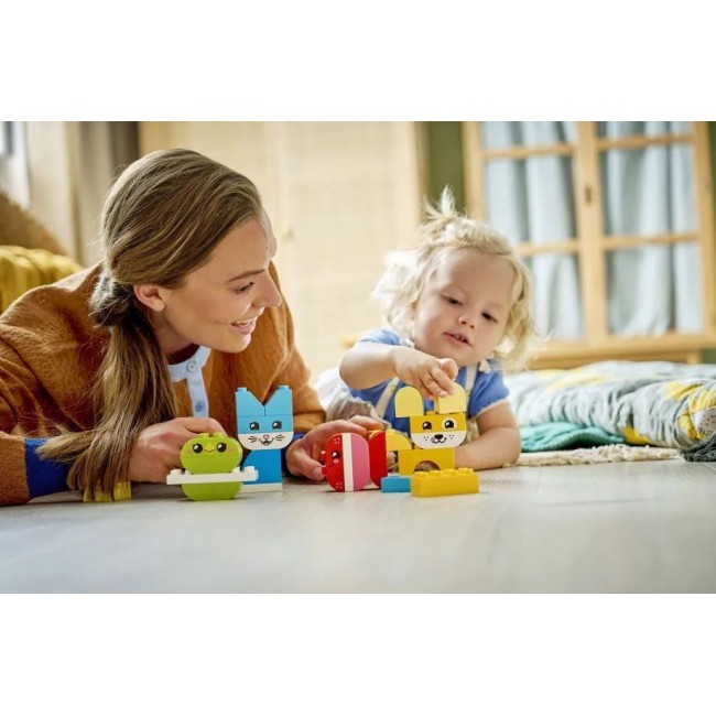 LEGO DUPLO MY FIRST 3 ΣΕ 1 ΔΗΜΙΟΥΡΓΙΚΑ ΧΑΡΙΤΩΜΕΝΑ ΚΑΤΟΙΚΙΔΙΑ (10477) LEGO DUPLO MY FIRST 3 ΣΕ 1 ΔΗΜΙΟΥΡΓΙΚΑ ΧΑΡΙΤΩΜΕΝΑ ΚΑΤΟΙΚΙΔΙΑ (10477)