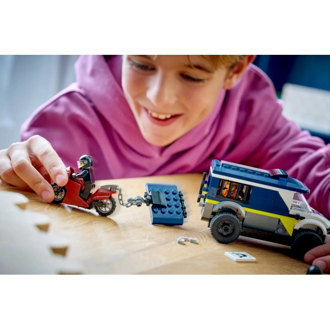 LEGO CITY ΑΣΤΥΝΟΜΙΚΟ ΒΑΝ ΜΕΤΑΦΟΡΑΣ ΚΡΑΤΟΥΜΕΝΩΝ (60479) LEGO CITY ΑΣΤΥΝΟΜΙΚΟ ΒΑΝ ΜΕΤΑΦΟΡΑΣ ΚΡΑΤΟΥΜΕΝΩΝ (60479)
