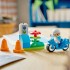 LEGO DUPLO ΜΠΛΕ ΑΣΤΥΝΟΜΙΚΗ ΜΟΤΟΣΥΚΛΕΤΑ LEGO DUPLO ΜΠΛΕ ΑΣΤΥΝΟΜΙΚΗ ΜΟΤΟΣΥΚΛΕΤΑ
