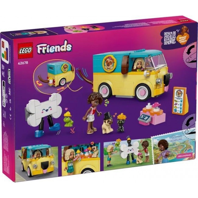 LEGO FRIENDS ΒΑΝΑΚΙ ΜΕ ΑΞΕΣΟΥΑΡ ΚΑΤΟΙΚΙΔΙΩΝ (42678)
