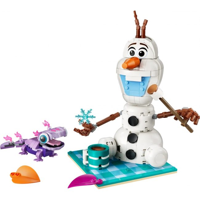 LEGO DISNEY FROZEN ΔΙΑΣΚΕΔΑΣΗ ΤΟΥ ΌΛΑΦ ΚΑΙ ΤΟΥ ΜΠΡΟΥΝΙ ΣΤΟ ΠΙΚΝΙΚ (43287)