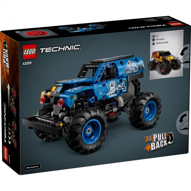 LEGO TECHNIC MONSTER JAM GRAVE DIGGER ΦΩΤΙΑ ΚΑΙ ΠΑΓΟΣ (42219) LEGO TECHNIC MONSTER JAM GRAVE DIGGER ΦΩΤΙΑ ΚΑΙ ΠΑΓΟΣ (42219)
