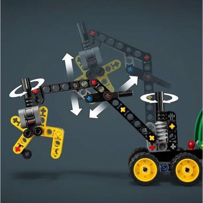 LEGO TECHNIC ΜΗΧΑΝΗ ΥΛΟΤΟΜΙΑΣ ΜΕ ΤΡΟΧΟΥΣ JOHN DEERE 1470H (42218) LEGO TECHNIC ΜΗΧΑΝΗ ΥΛΟΤΟΜΙΑΣ ΜΕ ΤΡΟΧΟΥΣ JOHN DEERE 1470H (42218)