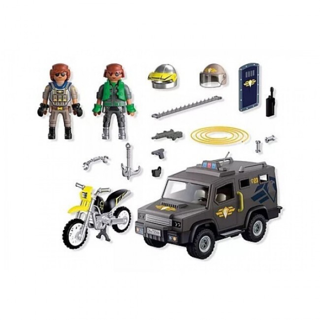 PLAYMOBIL ΟΧΗΜΑ ΟΜΑΔΑΣ ΕΙΔΙΚΩΝ ΑΠΟΣΤΟΛΩΝ