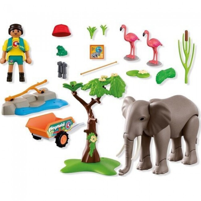 PLAYMOBIL ANIMALS AND FRIENDS ΦΡΟΝΤΙΣΤΗΣ ΖΩΟΛΟΓΙΚΟΥ ΠΑΡΚΟΥ ΜΕ ΕΛΕΦΑΝΤΑ PLAYMOBIL ANIMALS AND FRIENDS ΦΡΟΝΤΙΣΤΗΣ ΖΩΟΛΟΓΙΚΟΥ ΠΑΡΚΟΥ ΜΕ ΕΛΕΦΑΝΤΑ