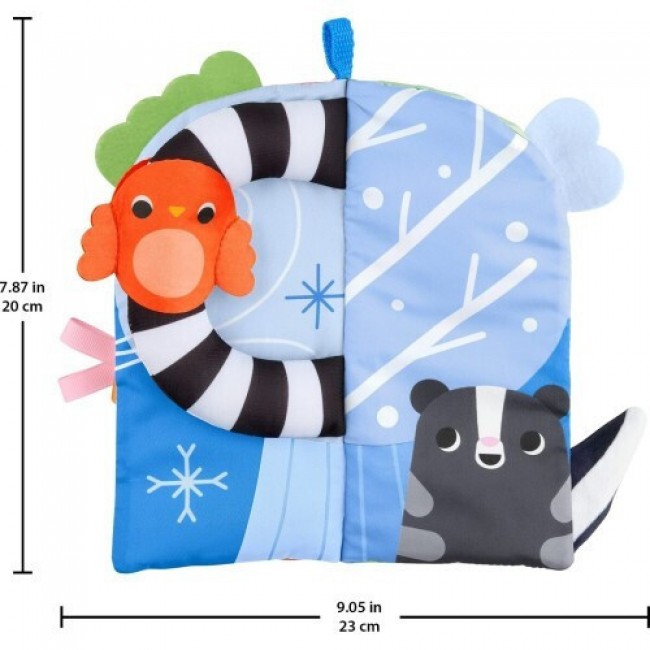 ΒΙΒΛΙΑΡΑΚΙ ΜΑΛΑΚΟ FISHER PRICE 4 ΕΠΟΧΕΣ JKP53