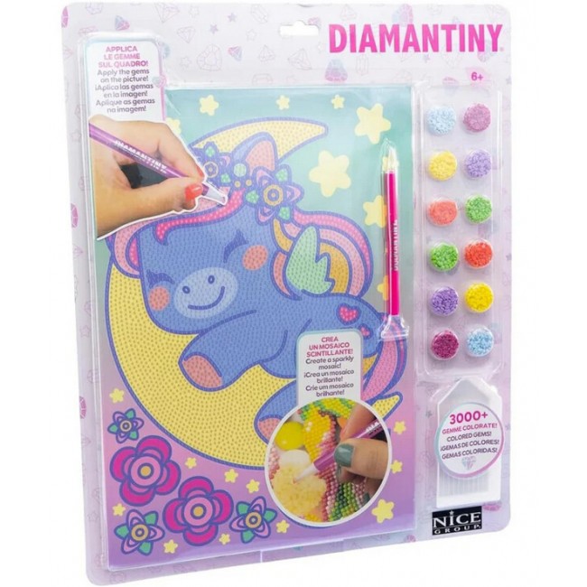 DIAMANTINY ΣΕΤ 3 ΤΜΧ ΔΙΑΦΟΡΑ ΣΧΕΔΙΑ ΚΑΤΑΣΚΕΥΗ ΜΕ ΔΙΑΜΑΝΤΑΚΙΑ ΜΟΝΟΚΕΡΟΣ GIRABRILLA