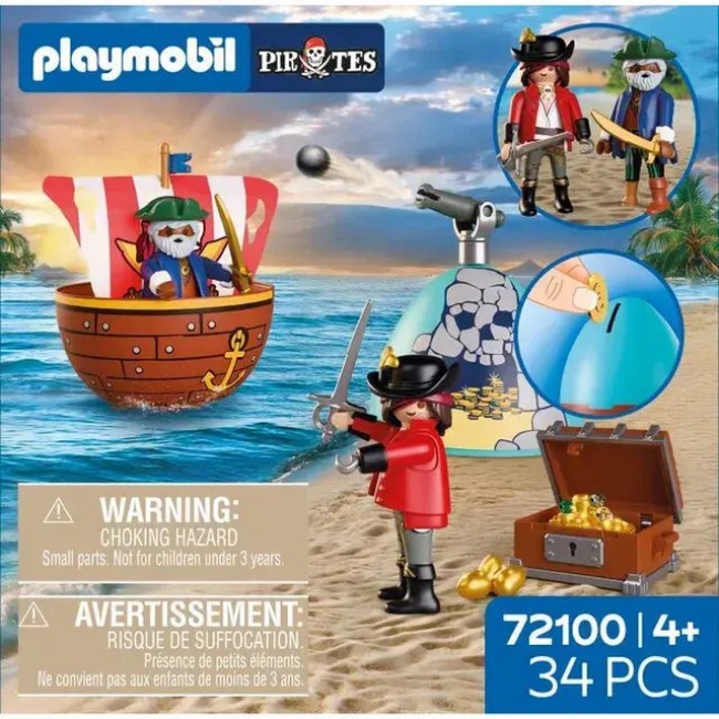 PLAYMOBIL PLAY EGG ΠΕΙΡΑΤΕΣ 72100 PLAYMOBIL PLAY EGG ΠΕΙΡΑΤΕΣ 72100