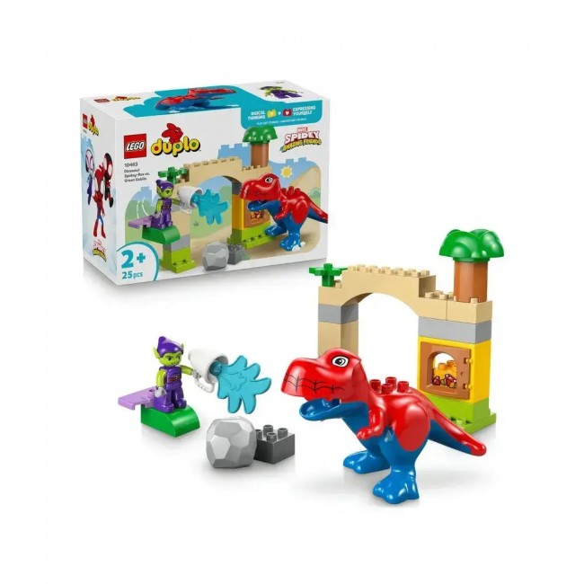 LEGO DUPLO MARVEL AVENGERS MARVEL SUPER HEROES DINOSAUR SPIDEY-REX VS. GREEN GOBLIN LEGO DUPLO MARVEL AVENGERS MARVEL SUPER HEROES DINOSAUR SPIDEY-REX VS. GREEN GOBLIN