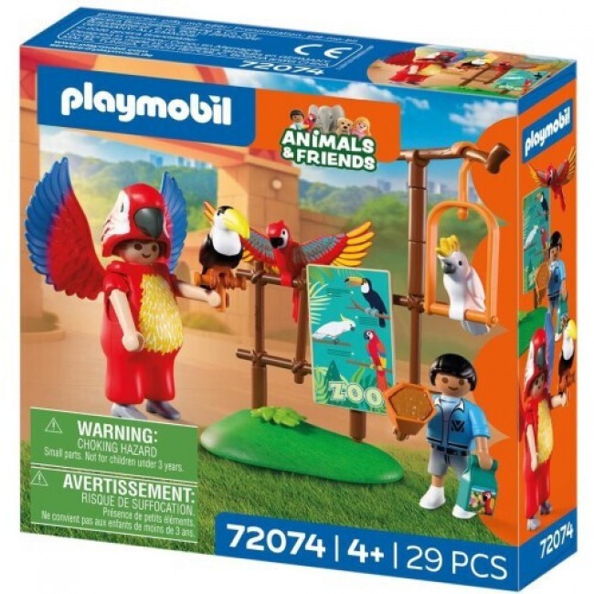 PLAYMOBIL ANIMALS & FRIENDS ΤΑΙΖΟΝΤΑΣ ΤΑ ΠΟΥΛΙΑ ΤΟΥ ΠΑΡΚΟΥ PLAYMOBIL ANIMALS & FRIENDS ΤΑΙΖΟΝΤΑΣ ΤΑ ΠΟΥΛΙΑ ΤΟΥ ΠΑΡΚΟΥ