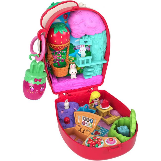 POLLY POCKET PICNIC BUNNY COMPACT ΜΙΝΙ - Ο ΚΟΣΜΟΣ ΤΗΣ POLLY ΣΕΤΑΚΙΑ