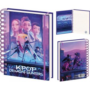 GRAFFITI ΤΕΤΡΑΔΙΟ SPIRAL ΛΑΣΤΙΧΟ K-POP