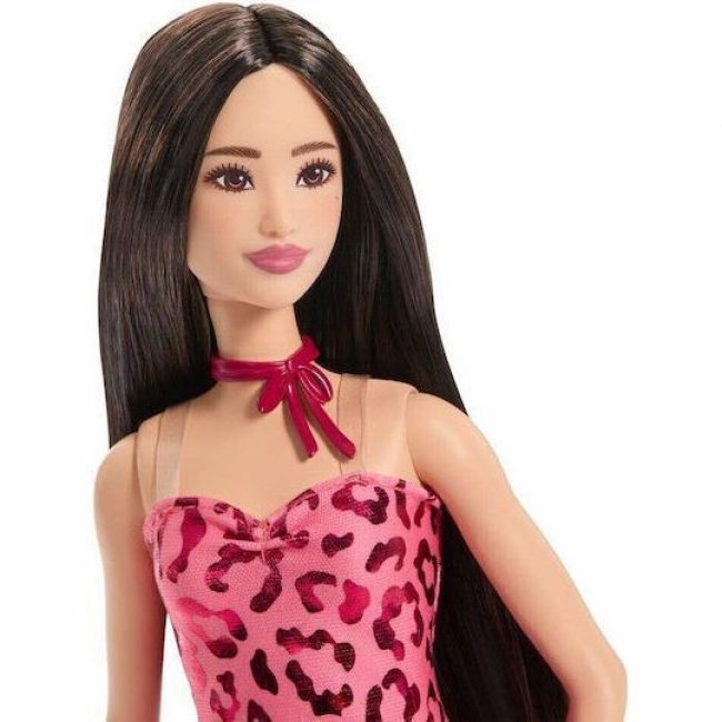 BARBIE ΚΟΥΚΛΑ FASHIONISTAS ANIMAL PRINT ΡΟΖ BARBIE ΚΟΥΚΛΑ FASHIONISTAS ANIMAL PRINT ΡΟΖ