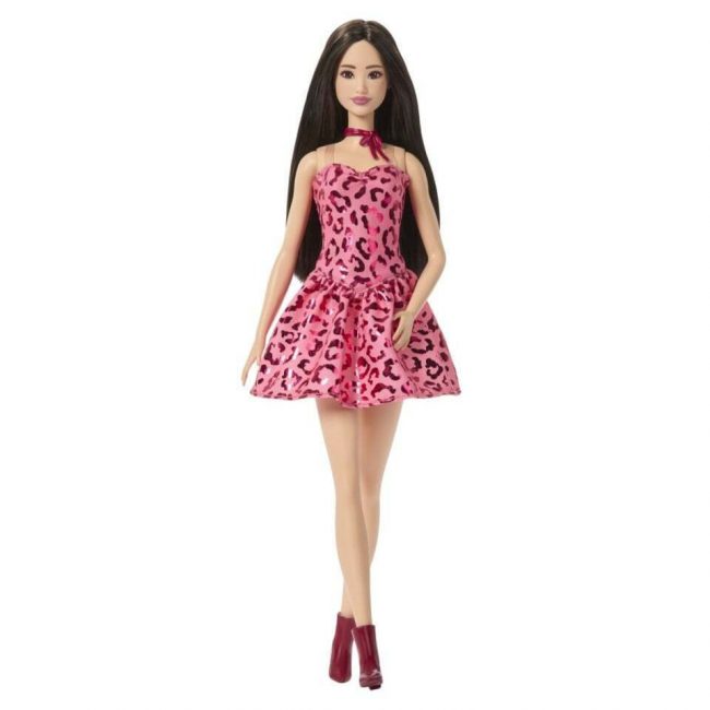 BARBIE ΚΟΥΚΛΑ FASHIONISTAS ANIMAL PRINT ΡΟΖ BARBIE ΚΟΥΚΛΑ FASHIONISTAS ANIMAL PRINT ΡΟΖ