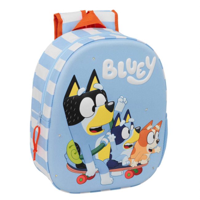 BLUEY - ΤΣΑΝΤΑ ΝΗΠΙΟΥ 3D BACKPACK WITH LED LIGHTS 33CM