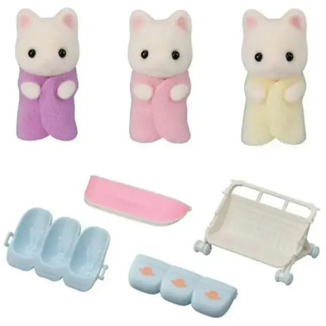 THE SYLVANIAN FAMILIES FLORAL CAT ΤΡΙΔΥΜΑ & ΚΑΡΟΤΣΙ (5880) THE SYLVANIAN FAMILIES FLORAL CAT ΤΡΙΔΥΜΑ & ΚΑΡΟΤΣΙ (5880)