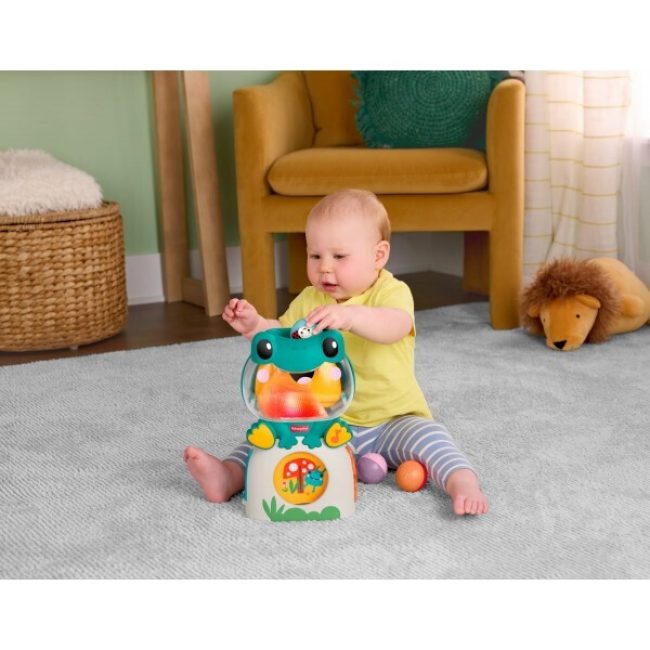 FISHER PRICE ΒΑΤΡΑΧΟΣ ΜΕ ΜΠΑΛΙΤΣΕΣ ΗΧΟΥΣ ΚΑΙ ΦΩΤΑ (JLB96) FISHER PRICE ΒΑΤΡΑΧΟΣ ΜΕ ΜΠΑΛΙΤΣΕΣ ΗΧΟΥΣ ΚΑΙ ΦΩΤΑ (JLB96)