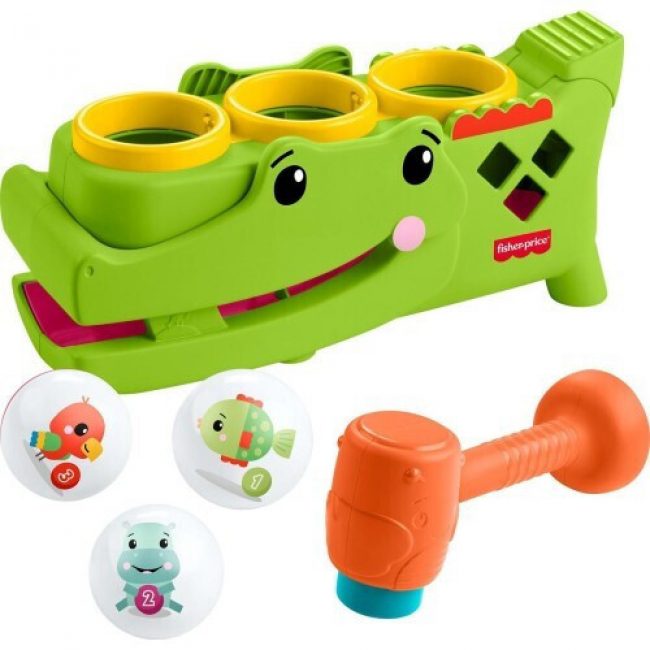 FISHER PRICE ΠΑΙΧΝΙΔΙ ΚΡΟΚΟΔΕΙΛΟΣ ΜΕ ΜΠΑΛΙΤΣΕΣ (JLB94) FISHER PRICE ΠΑΙΧΝΙΔΙ ΚΡΟΚΟΔΕΙΛΟΣ ΜΕ ΜΠΑΛΙΤΣΕΣ (JLB94)