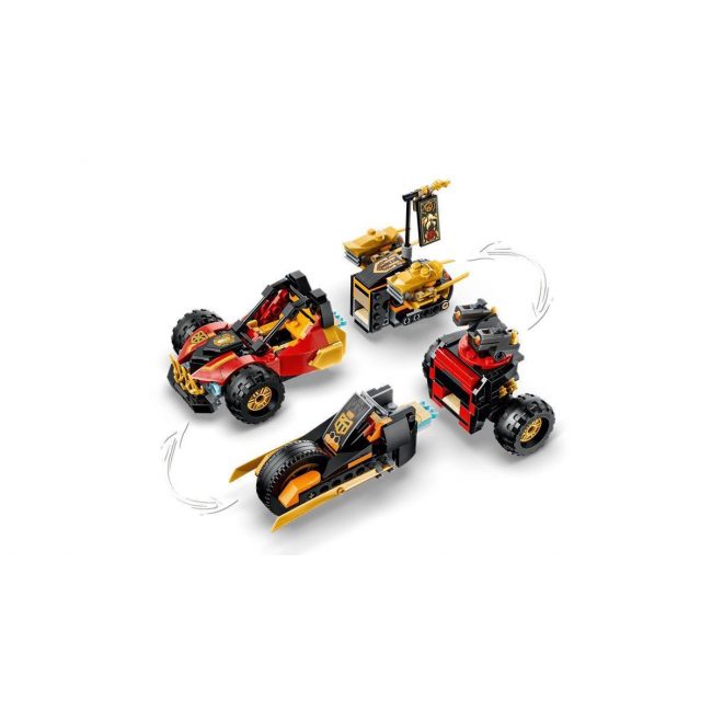 LEGO NINJAGO KAI AND COLES COMBINER VEHICLES LEGO NINJAGO KAI AND COLES COMBINER VEHICLES