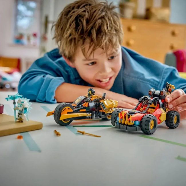 LEGO NINJAGO KAI AND COLES COMBINER VEHICLES LEGO NINJAGO KAI AND COLES COMBINER VEHICLES