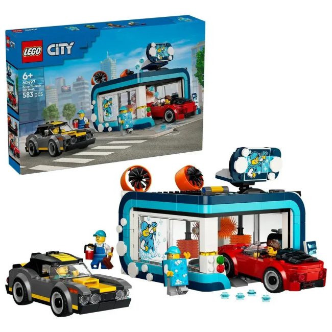 LEGO CITY MY CITY ΠΛΥΝΤΗΡΙΟ ΔΙΕΛΕΥΣΗΣ ΑΥΤΟΚΙΝΗΤΩΝ (60497) LEGO CITY MY CITY ΠΛΥΝΤΗΡΙΟ ΔΙΕΛΕΥΣΗΣ ΑΥΤΟΚΙΝΗΤΩΝ (60497)