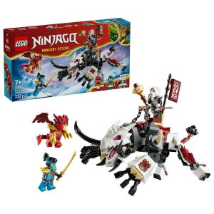 LEGO NINJAGO ZILVAR AND GRIMTAK THE DRAGON BEAST
