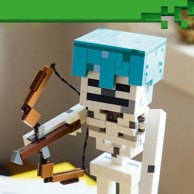 LEGO MINECRAFT THE SKELETON GAMING DECOR TOY 21594 LEGO MINECRAFT THE SKELETON GAMING DECOR TOY 21594