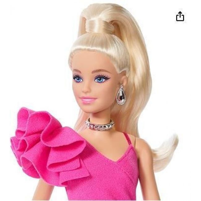 BARBIE DELUXE STYLE ΚΟΥΚΛΑ ΜΕ ΦΟΥΞΙΑ ΒΡΑΔΙΝΟ ΦΟΡΕΜΑ (JJN73) BARBIE DELUXE STYLE ΚΟΥΚΛΑ ΜΕ ΦΟΥΞΙΑ ΒΡΑΔΙΝΟ ΦΟΡΕΜΑ (JJN73)