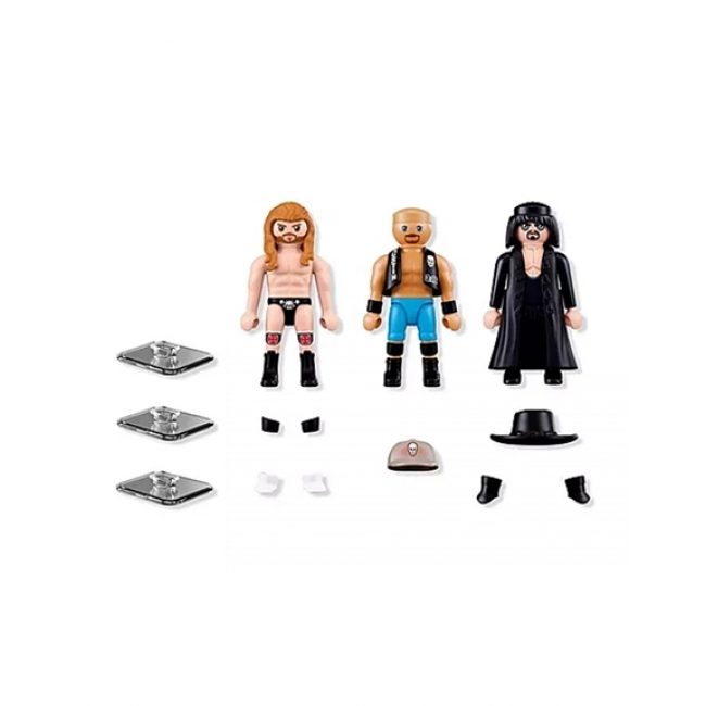 PLAYMOBIL WWE ΤΡΕΙΣ ΠΑΛΑΙΣΤΕΣ ΤΗΣ ATTITUDE ERA