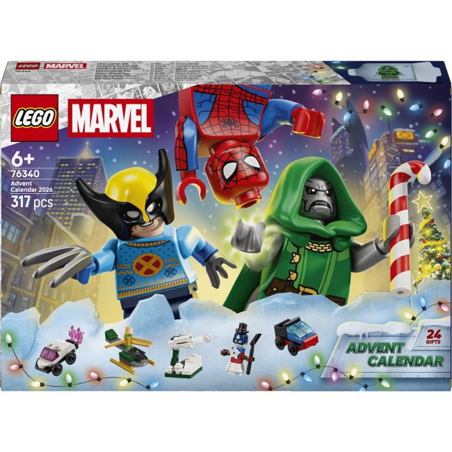LEGO SUPER HEROES ΧΡΙΣΤΟΥΓΕΝΝΙΑΤΙΚΟ ΗΜΕΡΟΛΟΓΙΟ 2026 (76340) LEGO SUPER HEROES ΧΡΙΣΤΟΥΓΕΝΝΙΑΤΙΚΟ ΗΜΕΡΟΛΟΓΙΟ 2026 (76340)