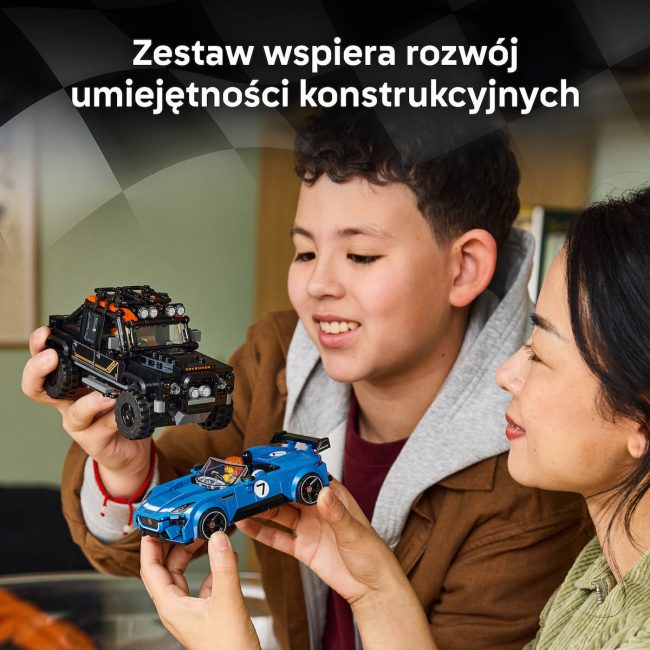 LEGO SPEED CHAMPIONS JAGUAR PROJECT 7 AND LAND ROVER DEFENDER 77264 LEGO SPEED CHAMPIONS JAGUAR PROJECT 7 AND LAND ROVER DEFENDER 77264