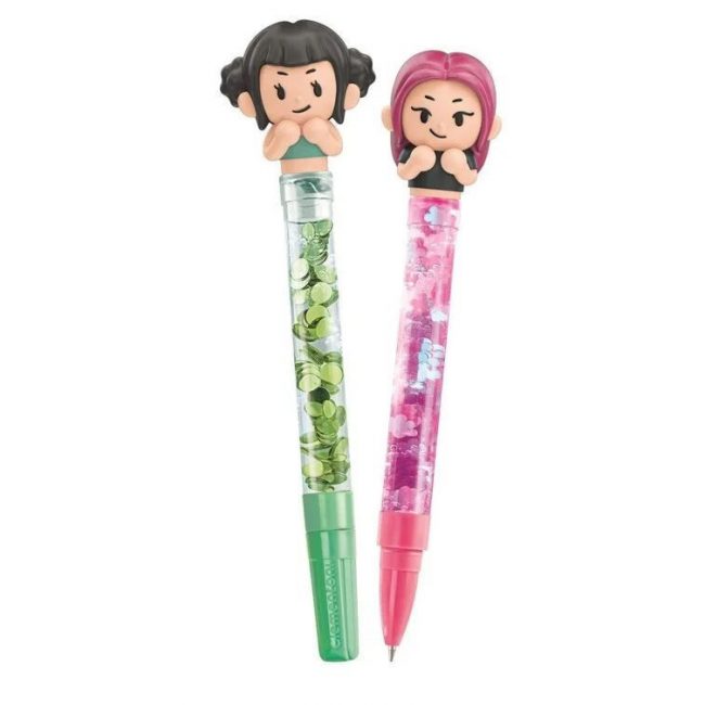CLEMENTONI ΜΑΘΑΙΝΩ ΚΑΙ ΔΗΜΙΟΥΡΓΩ ΣΕΤ CREATE YOUR PENS 2 ΤΕΜ KPOP DEMON HUNTERS