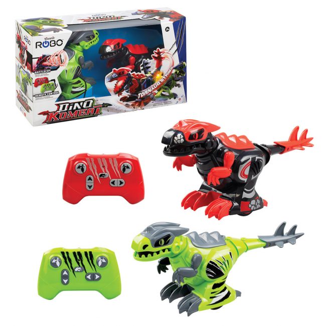 SILVERLIT ROBO ΣΕΤ 2 ΤΗΛΕΚΑΤΕΥΘΥΝΟΜΕΝΑ ΠΟΜΠΟΤ DINO KOMBAT SILVERLIT ROBO ΣΕΤ 2 ΤΗΛΕΚΑΤΕΥΘΥΝΟΜΕΝΑ ΠΟΜΠΟΤ DINO KOMBAT