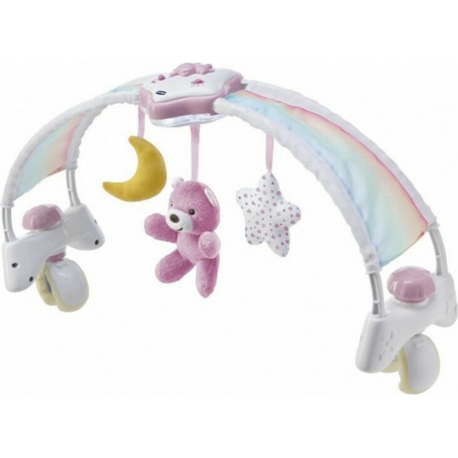 CHICCO RAINBOW SKY ΡΟΖ ΠΑΙΧΝΙΔΙ ΚΟΥΝΙΑΣ CHICCO RAINBOW SKY ΡΟΖ ΠΑΙΧΝΙΔΙ ΚΟΥΝΙΑΣ