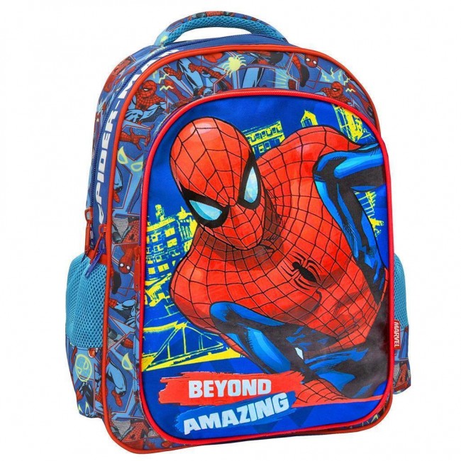 MUST ΣΧΟΛΙΚΗ ΤΣΑΝΤΑ ΠΛΑΤΗΣ ΔΗΜΟΤΙΚΟΥ SPIDERMAN BEYOND AMAZING 3 ΘΗΚΕΣ MUST ΣΧΟΛΙΚΗ ΤΣΑΝΤΑ ΠΛΑΤΗΣ ΔΗΜΟΤΙΚΟΥ SPIDERMAN BEYOND AMAZING 3 ΘΗΚΕΣ
