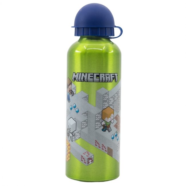 STOR ΠΑΓΟΥΡΙ ΑΛΟΥΜΙΝΙΟΥ MINECRAFT 530ML STOR ΠΑΓΟΥΡΙ ΑΛΟΥΜΙΝΙΟΥ MINECRAFT 530ML