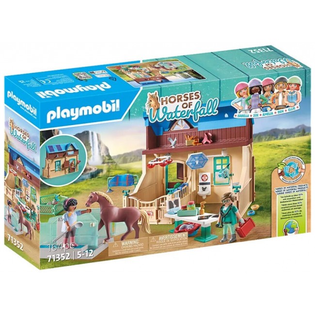 PLAYMOBIL HORSES OF WATERFALL ΚΤΗΝΙΑΤΡΙΚΗ ΚΛΙΝΙΚΗ ΑΛΟΓΩΝ PLAYMOBIL HORSES OF WATERFALL ΚΤΗΝΙΑΤΡΙΚΗ ΚΛΙΝΙΚΗ ΑΛΟΓΩΝ