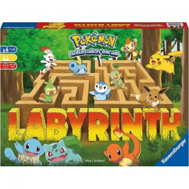 ΕΠΙΤΡΑΠΈΖΙΟ RAVENSBURGER LABYRINTH POKEMON 22590 ΕΠΙΤΡΑΠΈΖΙΟ RAVENSBURGER LABYRINTH POKEMON 22590