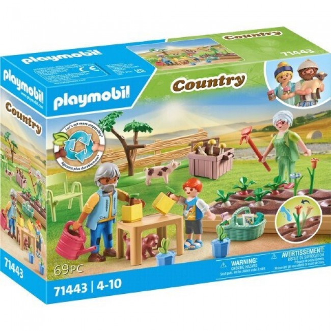 PLAYMOBIL COUNTRY Ο ΛΑΧΑΝΟΚΗΠΟΣ ΤΟΥ ΠΑΠΠΟΥ ΚΑΙ ΤΗΣ ΓΙΑΓΙΑΣ