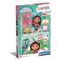 CLEMENTONI PUZZLE 2X60 SUPER COLORGABBYS DOLLHOUSE